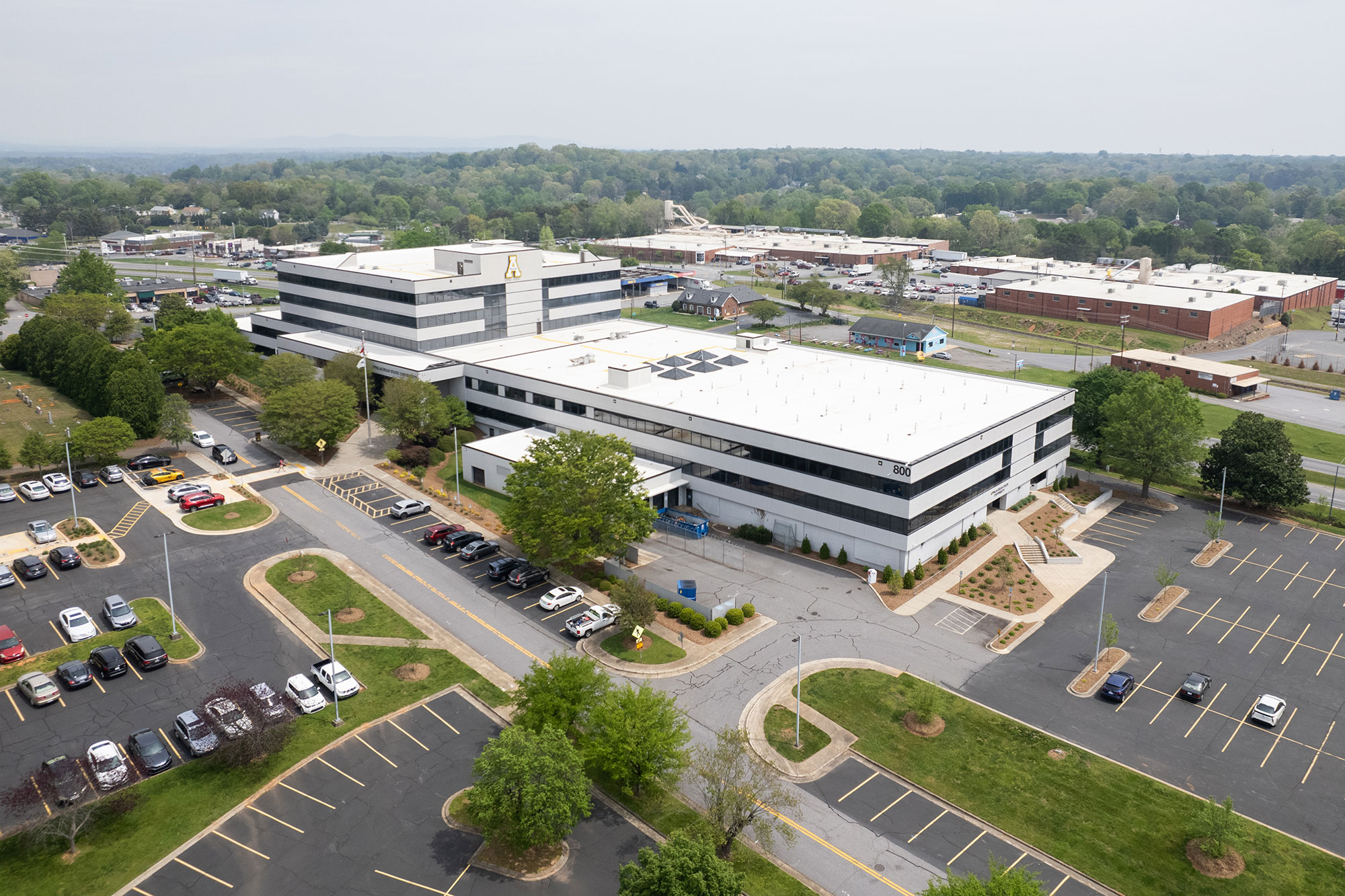 App State Hickory Campus aerial
